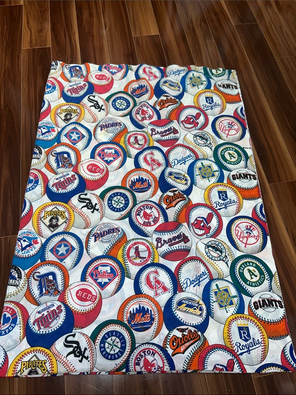 Vintage Baseball MLB sheet / fabric